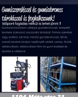 Azonnali gumizs s defekt javts
